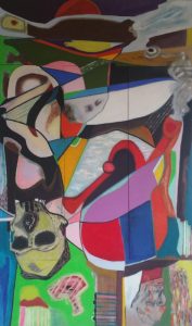 Gilles Chandelier Peinture 2015 03