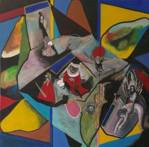 Gilles Chandelier Peinture 2015 1